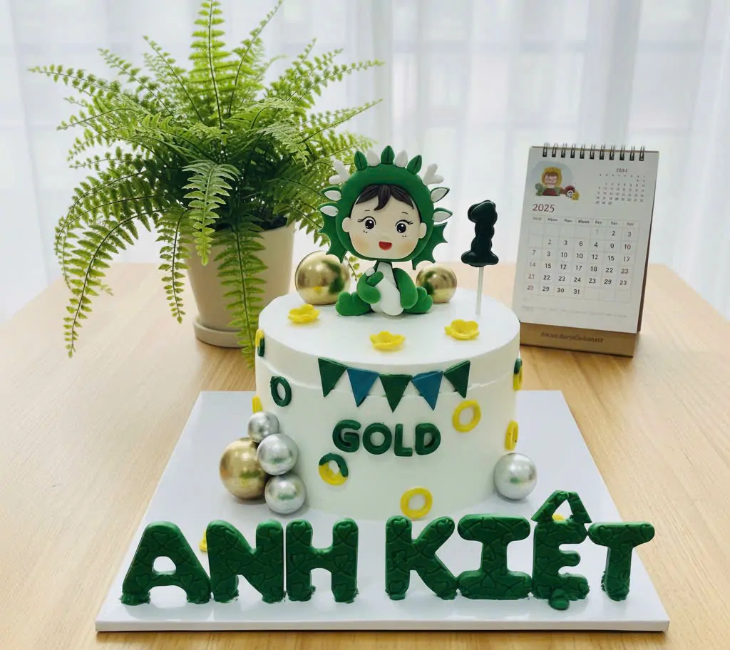 Banhkemnanmauxanhchobetrai